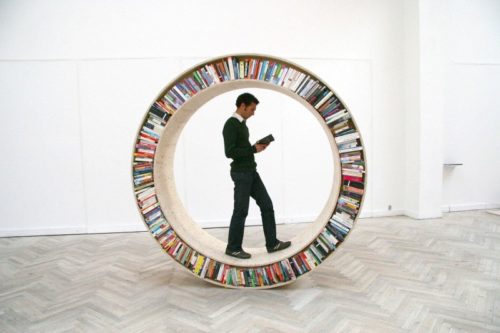 librería circular