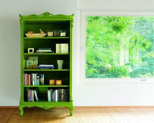 mueble verde